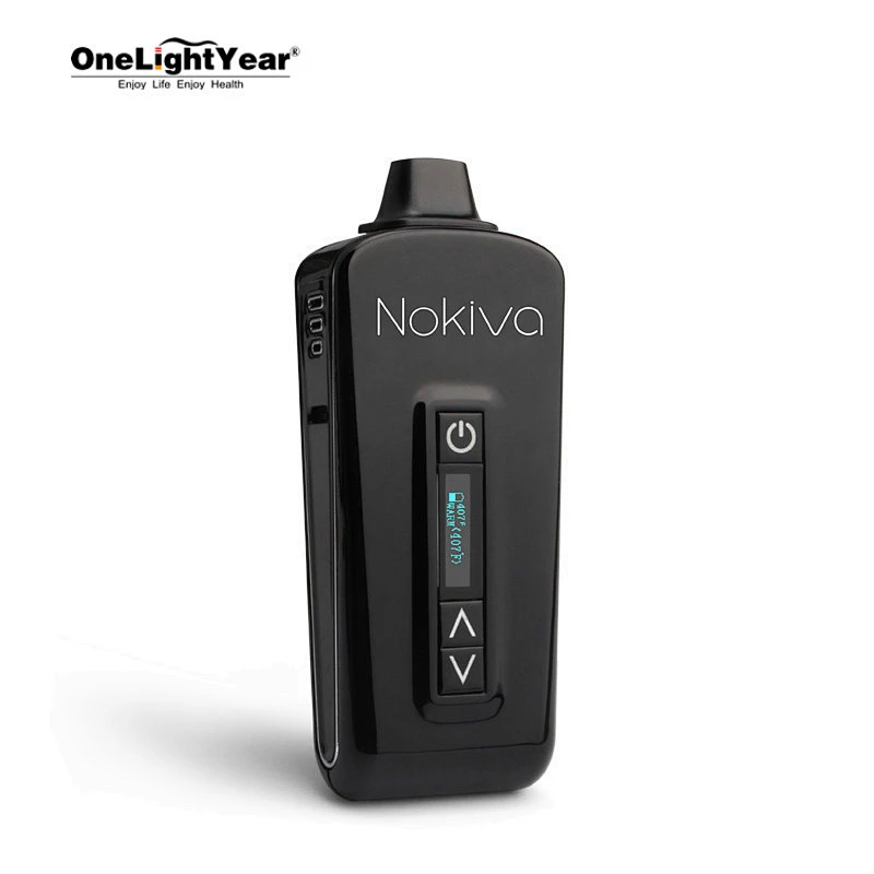Original Full Ceramic chamber Airis Herbva Nokiva dry herb vaporizer start kit with OLED screen dry herb vape pen from jason