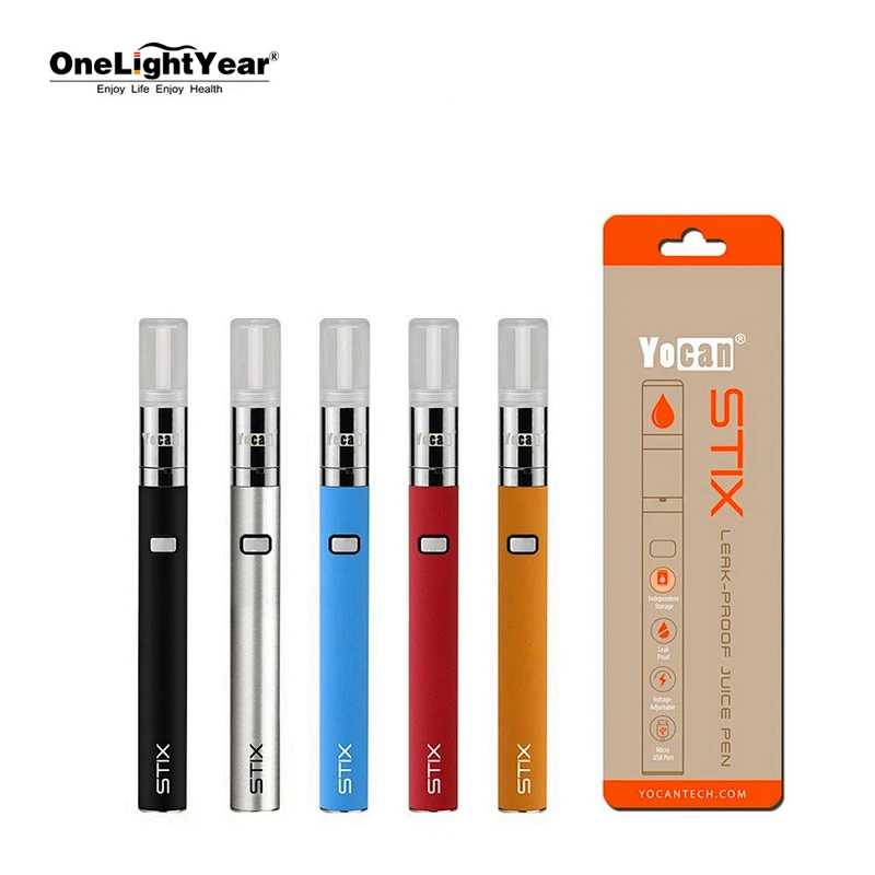 Refillable Vape Pen Yocan Stix Factory Wholesale Ceramic coil cartridge vaporizer kit