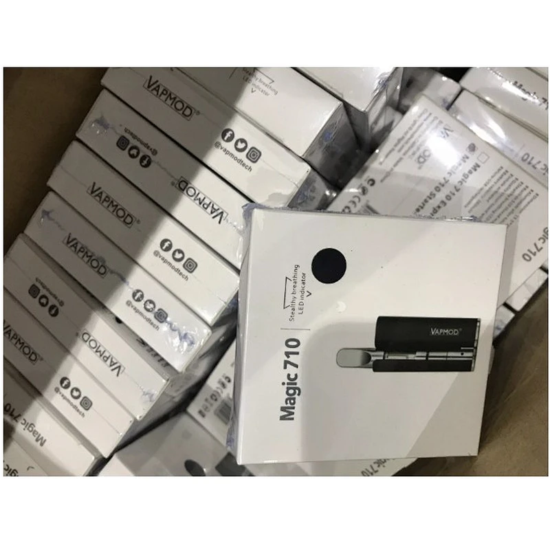 Sell Vapmod adjustable voltage 510 thread vape pen Magic 710 cbd glass cartridge you can consult caiden