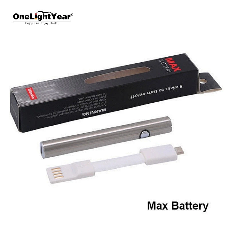 2020 Trend selling Max CBD battery with 510 thread 380mAh variable voltage preheating battery for CBD vape cartridge