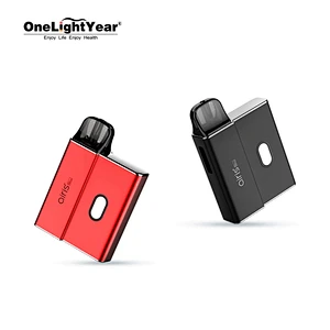 Original authentic Nico 2 in 1 Refillable pod system vapor device start kit with 450mAh adjustable voltage CBD battery