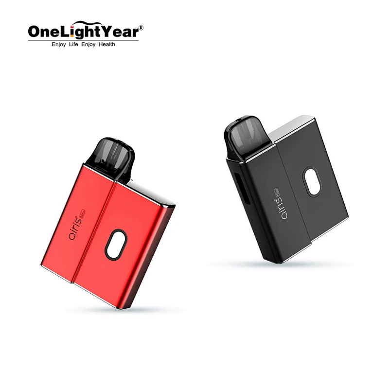 Original authentic Nico 2 in 1 Refillable pod system vapor device start kit with 450mAh adjustable voltage CBD battery