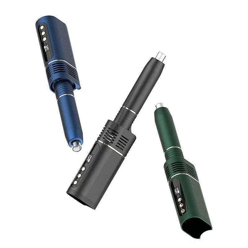 Portable Ceramic Vape Dry Herb Vaporizer Manufacturer BLK Rotary black window kiss high quality vaporizer battery from jason