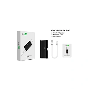 Pod system vapor start kit and 510 thread CBD vape cartridge Airistech Gethi G4 vape battery come from one light year