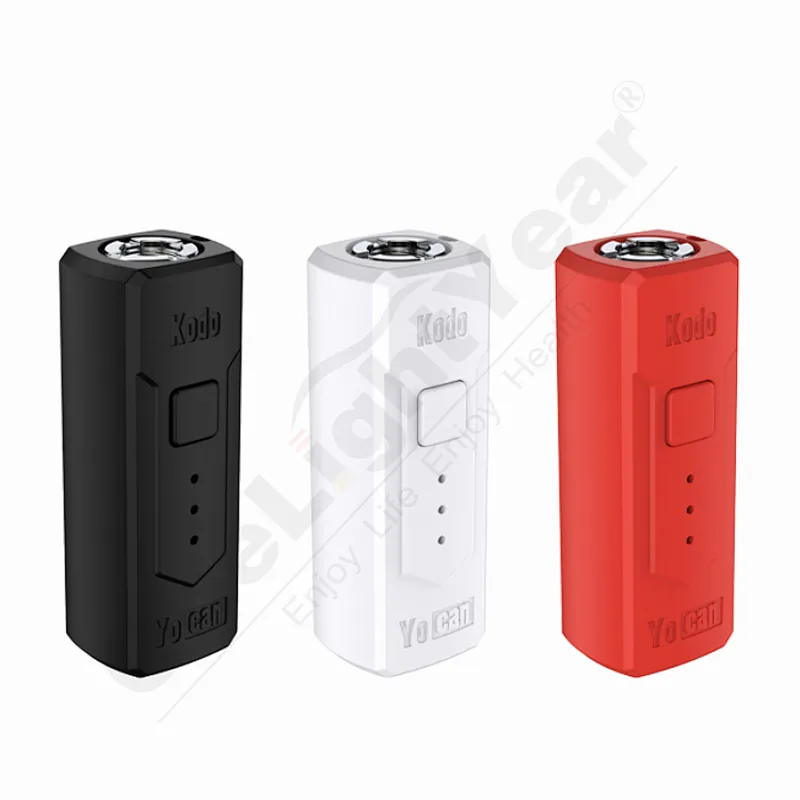 In Stock Variable Voltage Yocan Kodo with preheating function premium box mod come from one light year