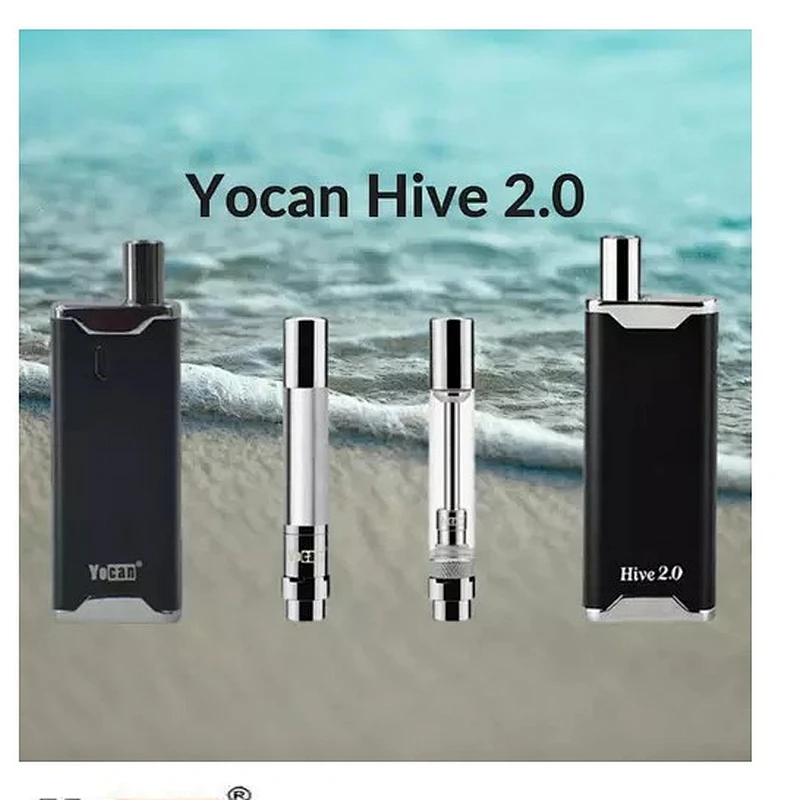 100% Original Yocan Hive 2.0/evole 2.0 wholesale voltage adjustable for cbd and wax 2 in 1 vaporizer kit from onelightyear