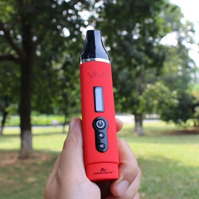 The popular Ceramic Heating Chamber OLED screen dry herb vaporizer Airis Herbva Viva with 2200mAh battery from jason