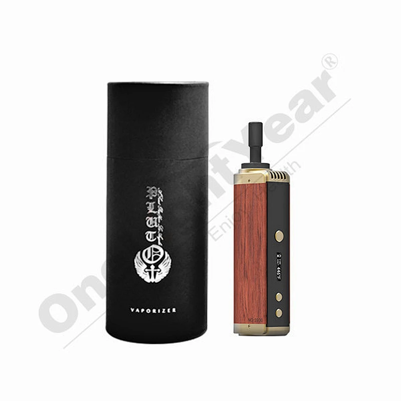 Factory price wholesale Pluto P8 wooden Dry herb/Wax vaporizer 2200mah vape pen