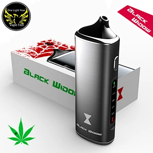 Authentic black widow vape wax dry herb vaporizer 3 in 1 from One light year company