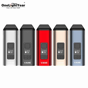 Wholesale price dry herb OLED display Yocan Vane/HIT with 1100mah dry herb vape pen from one light year