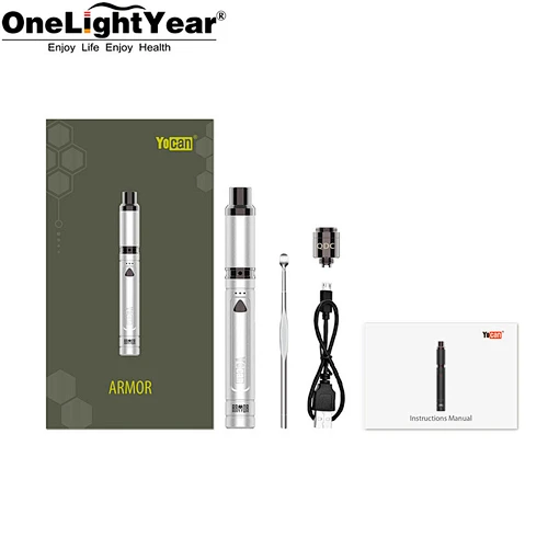 best-selling new color crayon evaporator Yocan Armor equipped with 380mah cbd battery