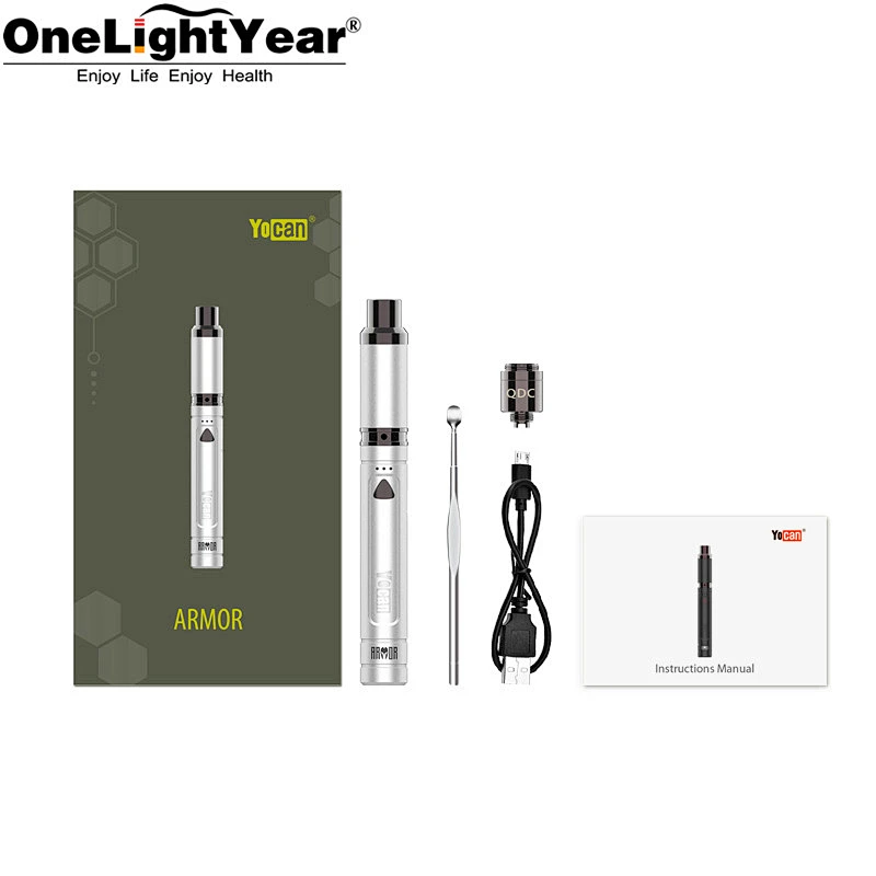 best-selling new color crayon evaporator Yocan Armor equipped with 380mah cbd battery