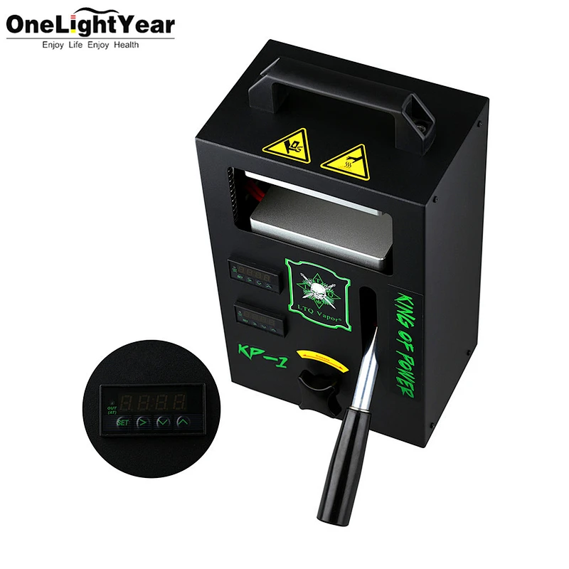 Factory wholesale price Rosin Heat Press Machine KP1 / kp210 Ton for wax vape pen from jason