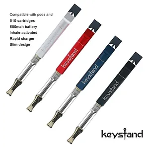 2020 one light year wholesale The latest CBD vape pen battery for 510 thread CBD cartridge and pod 2 in 1 vaporizer battery star