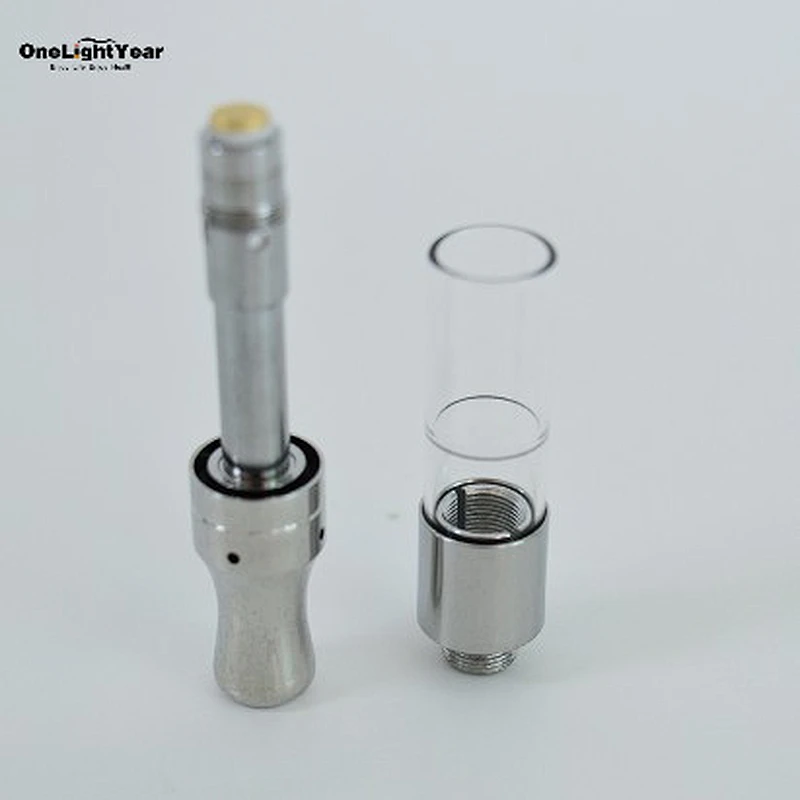 Factory direct price sell CBD tank v10 gold 0.5/1.0 ML cartridge cbd battery