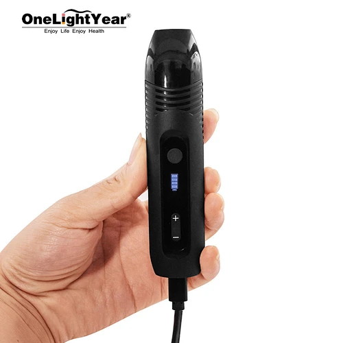 Hot selling high quality dry herb vaporizer BLK Kiss with 1600mah battery come from one light year