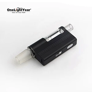 Wax vaporizer start kit Airistech Gethi Aqua concentrate pen with Quartz coil heating technology from one light year