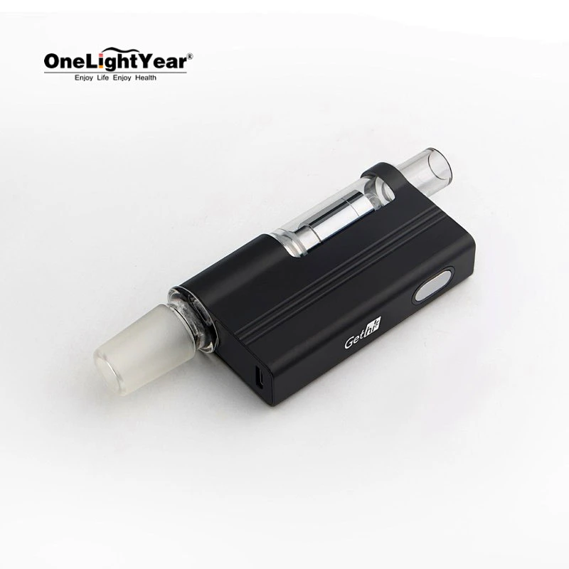 Wax vaporizer start kit Airistech Gethi Aqua concentrate pen with Quartz coil heating technology from one light year