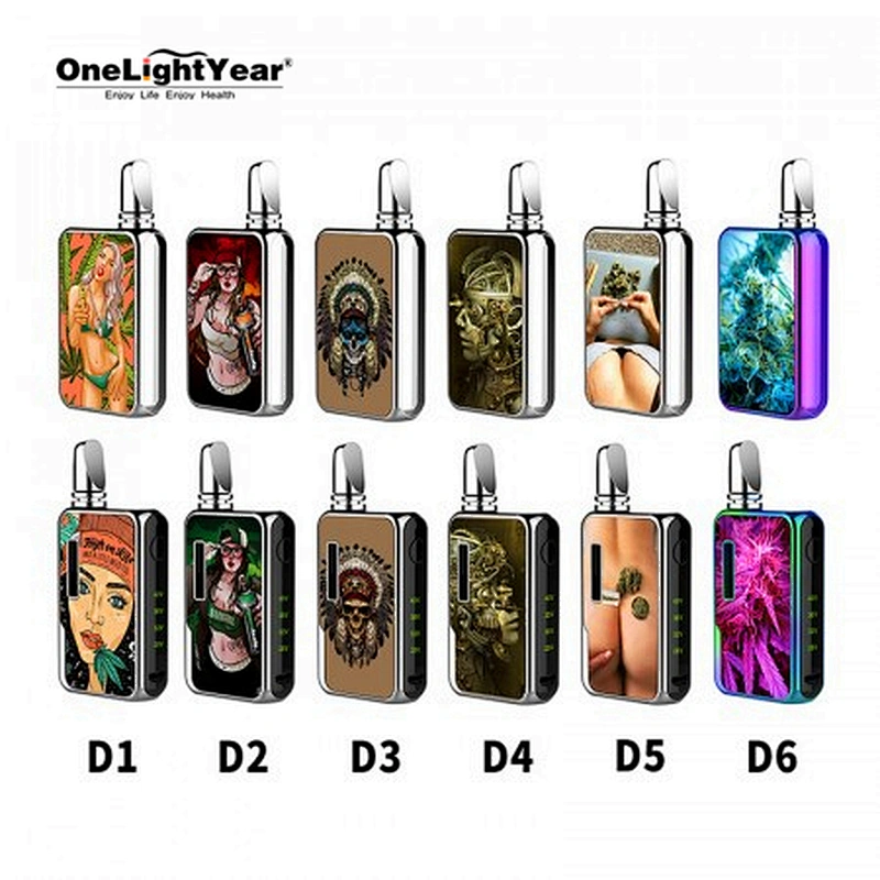 CBD mod Dragoo with 3D Edition & Resin Edition color 510thread CBD vape battery for CBD Cartridge