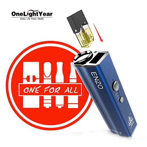 High quality portable ENZO 4 in 1 vape battery kit with 510 thread  vape pod  from onelightyear Jesse