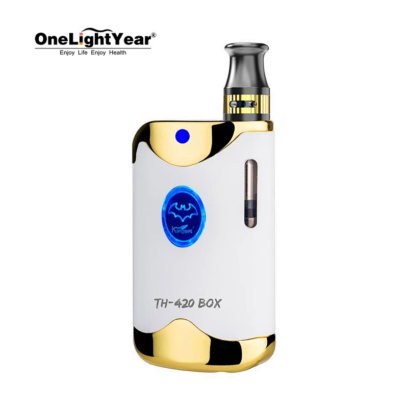 Rechargeable CBD vaporizer TH-420 II variable voltage 650mAh cbd box mod kit TH710 Mini K box