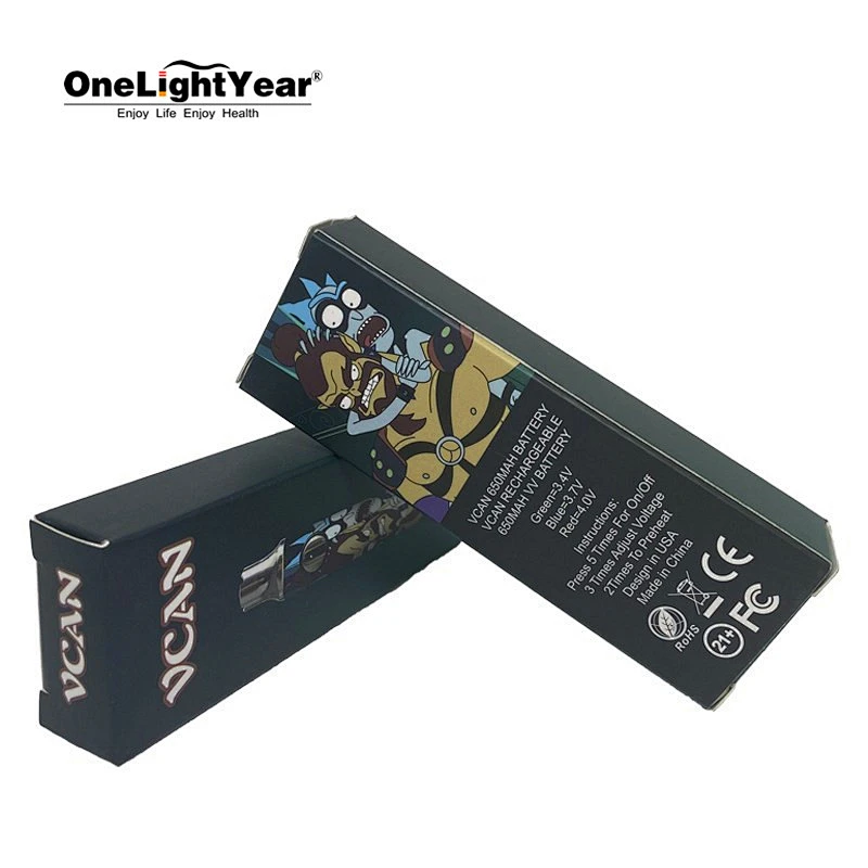 Original CBD battery Vcan 650mAh for 510 thread cbd vape cartridge