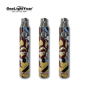 510 thread battery cbd vape 650mAh cbd vape battery VCAN wholesale