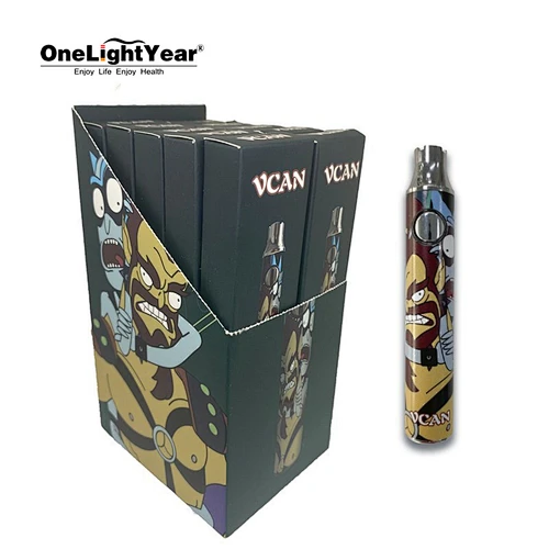 100% Original and DHL shipping 510 thread CBD battery 650mah Vcan cbd battery for 510 thread cbd battery