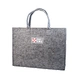 wool felt tote bag