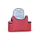Zip Closure Reusablable Freezable  Insulated cooler bag Foldable Tote Lunch Cooler Bag