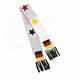knitted scarf fringe