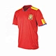 Polyester custom logo Spain football team jerseys t shirts