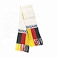 100% Acrylic knit Scarf For Deutschland Football Team