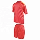 custom logo Polyester football jersey shirt set