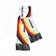 100% Acrylic knit Scarf For Deutschland Football Team