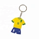 OEM Key chain Made Custom Logo Soft 3D PVC Keying Cute Rubber PVC For Football Team