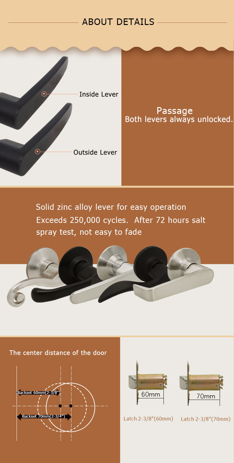 Cylindrical Lever Lock
