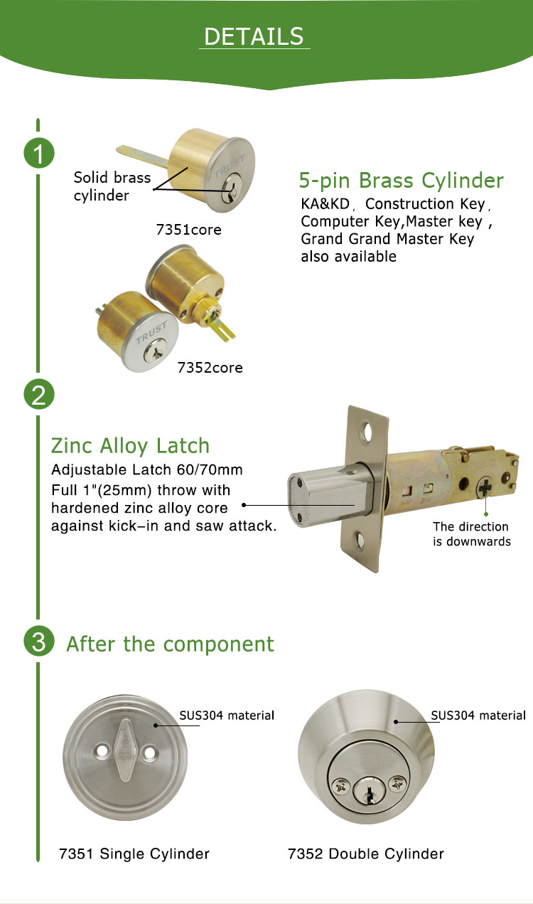Deadbolt lock