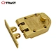 brass single cylinder deadbolt