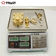 brass single cylinder deadbolt