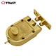 brass single cylinder deadbolt