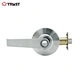 satin nickel door keyed lever