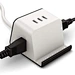 2 universal 3 USB charger qi wireless charging socket power strip usb universal socket extension board with mobile holder