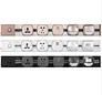 Power Track Rail Electric Smart Socket with Data Grommet Management System Outlet / surface Wall Tabletop Mount  Track Socket