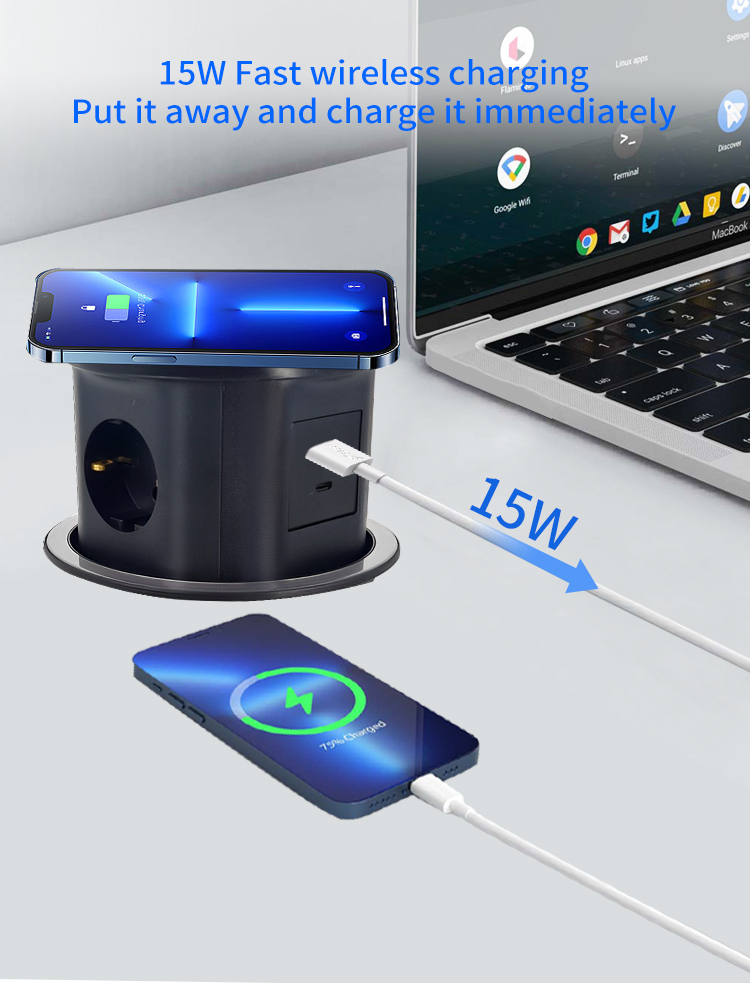 pneumatic Pop-up Socket