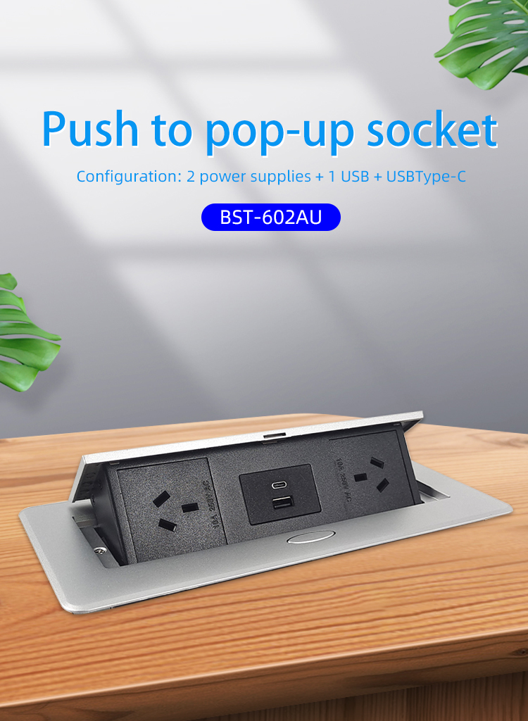 Pop Up Power Socket Box