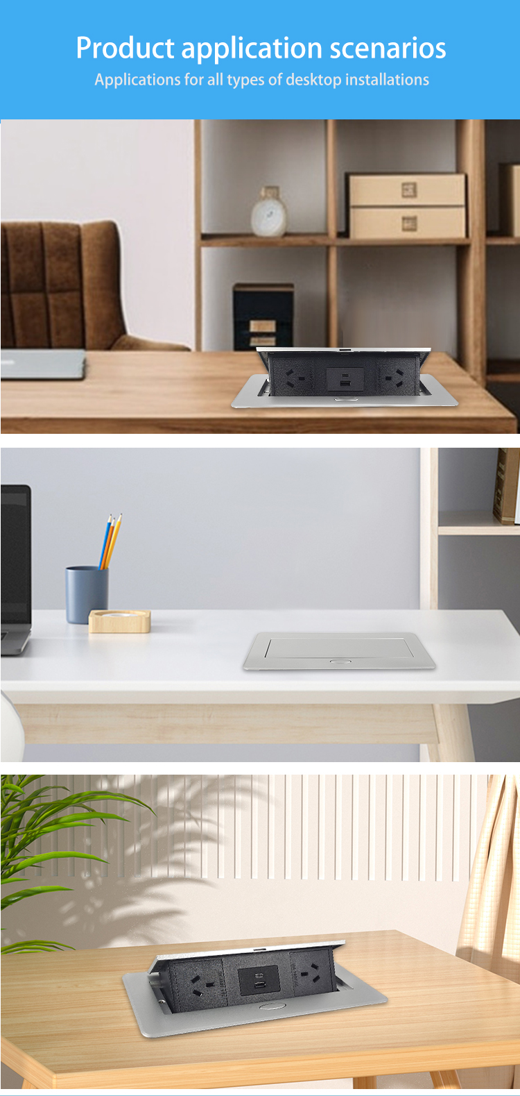 Pop Up Power Socket Box