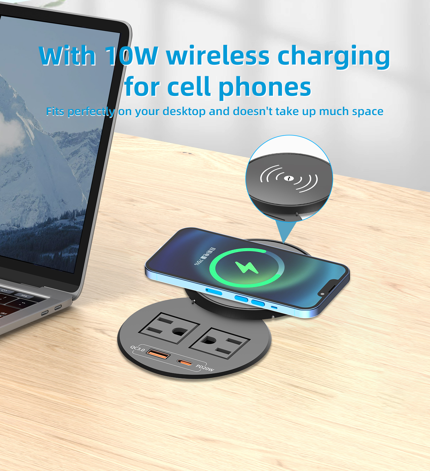 Desktop Power Grommet