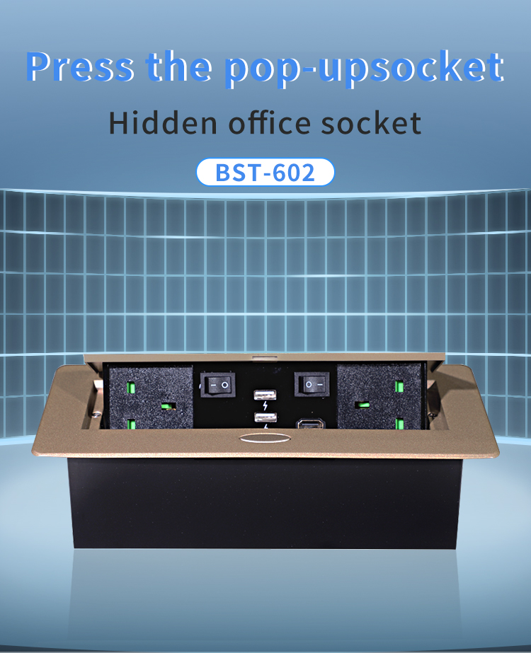 Desktop Pop up Socket