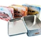A sturdy metal canister, equipped with a secure lid, offers reliable storage for your valuables or pantry essentials.Contact us!
